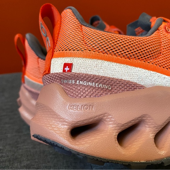 On Cloud Women's Cloudsurfer Trail Flame/Dustrose Sneakers Size 9.0 NEW - Picture 14 of 16